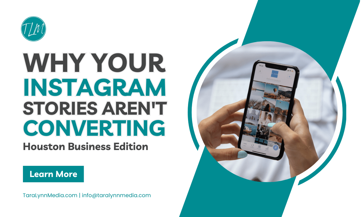 instagram stories, Houston business, convert